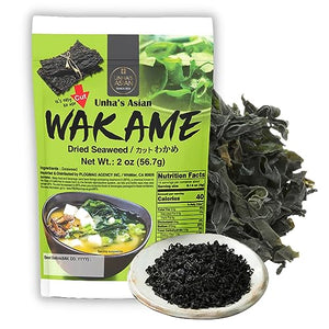 Korean Premium Baby Wakame Dried Seaweeds, 2 OZ