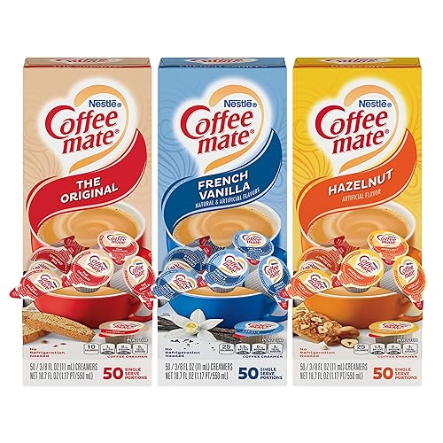 Nestle Coffee Mate Creamer Singles Variety Pack, 150 Count