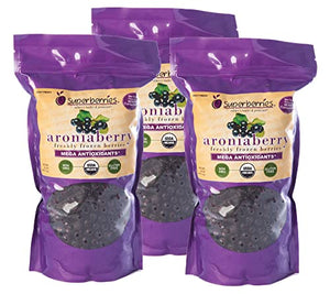 Superberries Organic Frozen Aroniaberries, 6 lbs