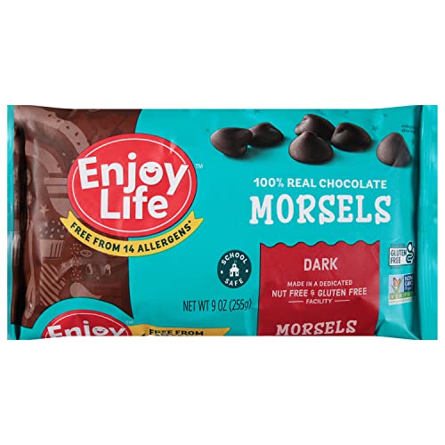 Enjoy Life Dark Chocolate Morsels, Dairy Free, 9 oz bag