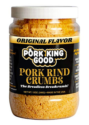 Pork King Good Low Carb Keto Pork Rind Breadcrumbs, 12 Oz