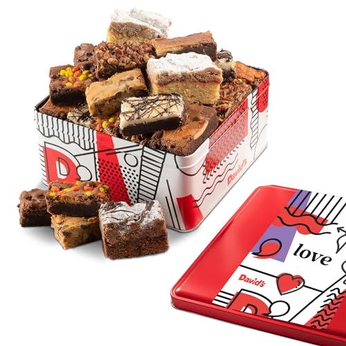 David's Cookies Assorted Brownies & Crumb Cake, 16pcs