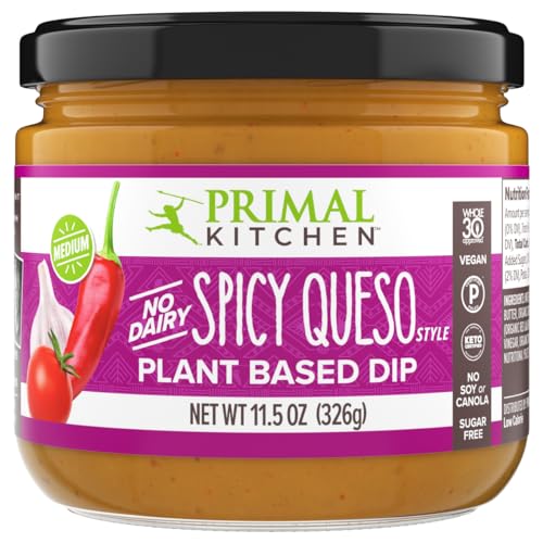 Primal Kitchen Spicy Queso Style Dip, 11.5 oz