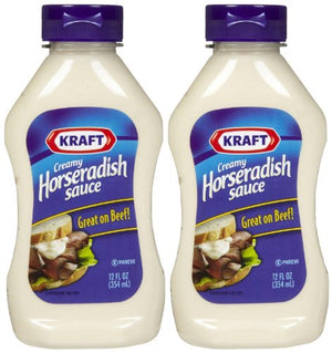 Kraft Creamy Horseradish Sauce, 12 oz, 2 pk