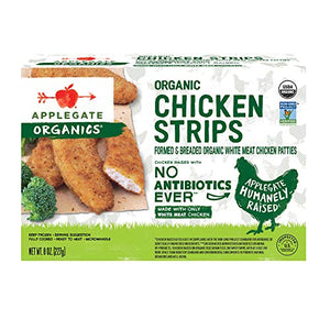 Applegate Organic Chicken Strips, 8 oz (Frozen)