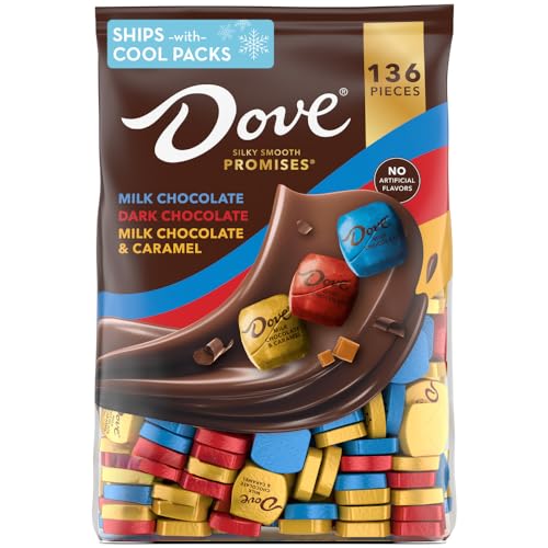 DOVE PROMISES Assorted Chocolate Candy, 136 Ct Bulk Bag