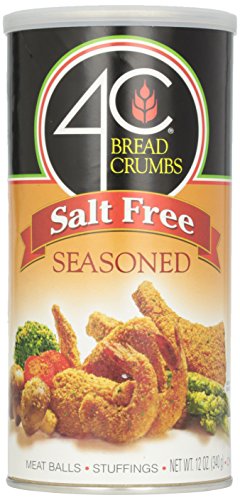 4C Salt Free Seasoned Bread Crumbs, 12 oz