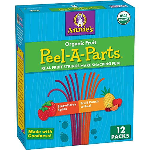 Annie's Organic Fruit Peel-A-Parts, 12 packs, 6.7 oz