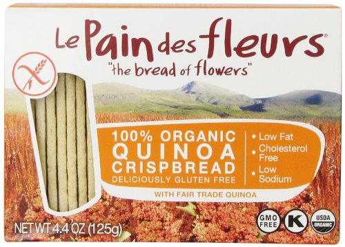 Le Pain des Fleurs Quinoa Crispbread, 5.3 Ounce