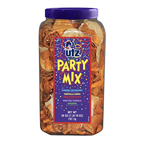 Utz Party Mix - 26 Ounce Barrel