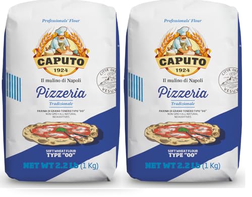 Antimo Caputo Pizzeria 00 Flour, 2.2 LB, 2 Pack