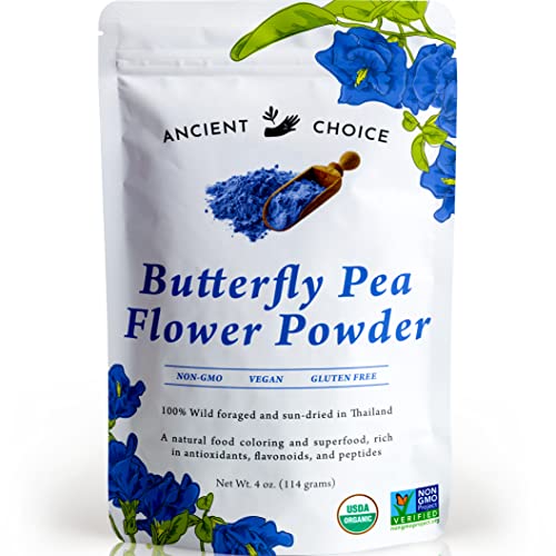 Ancient Choice - Butterfly Pea Flower Powder, 4 oz