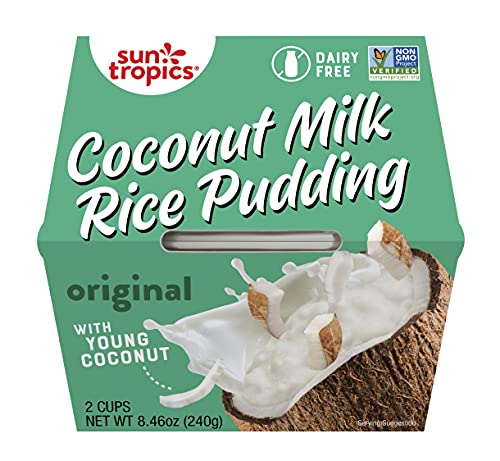 Sun Tropics Coconut Rice Pudding, 4.23 Ounce, 2 Pack