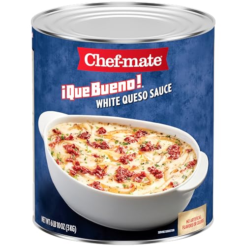 Chef-mate Que Bueno White Queso Sauce, 6 lb. 10 oz. Can