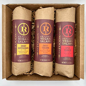 Renegade Foods Vegan Salami Trio Sampler Pack