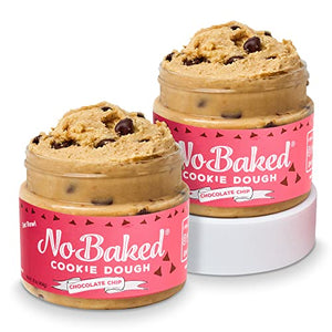 NoBaked Edible Chocolate Chip Cookie Dough (2 Pack)