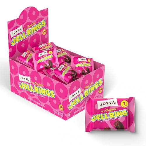 Joyva Original Jell Rings, Box of 96