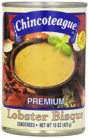 Chincoteague Seafood Lobster Bisque, 15-Ounce Cans (Pack of 12)