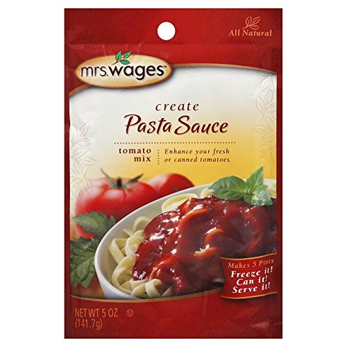 Mrs. Wages Pasta Sauce Tomato Mix, 12 Pack