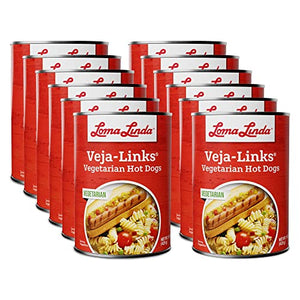 Loma Linda Plant-Based Veja-Links, 15 Ounce (12 Pack)