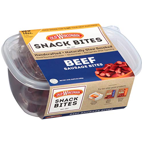 Old Wisconsin Beef Bites Tub, 14 Ounce