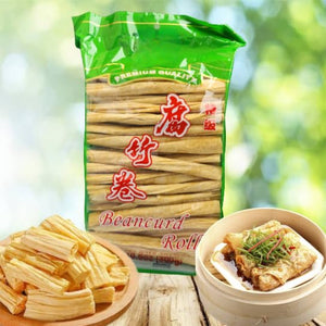 Dried Beancurd Rolls Sticks: Vegan Protein, Low-Fat, 300g