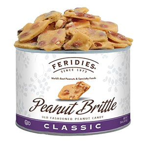 FERIDIES Classic Peanut Brittle, 16oz Can