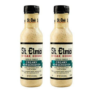 St. Elmo Steak House Creamy Horseradish, 2 Pack