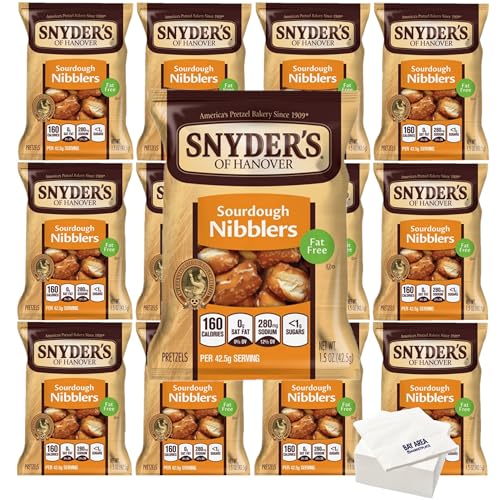 Snyder's Sourdough Nibblers, 1.5oz Bags (12 Pack)