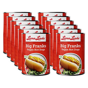 Loma Linda Big Franks Variety Pack, 15 oz (Pack of 12)