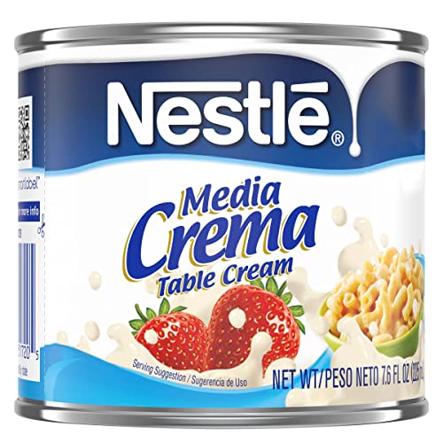 Media Crema Table Cream, 7.6 Fl Oz (8 Pack)