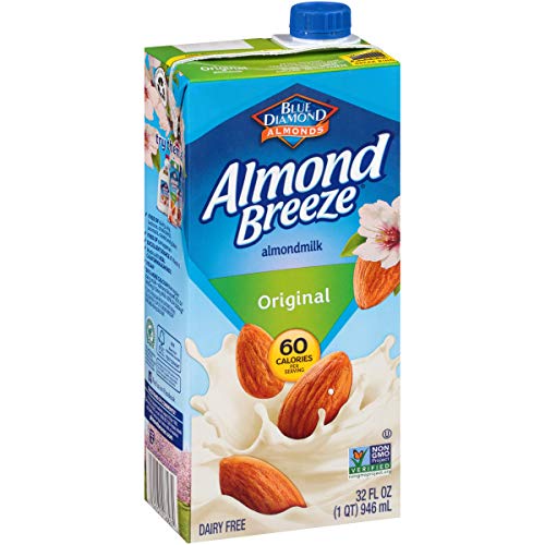 Almond Breeze Original Almondmilk, 32 Fl Oz (Pack of 12)