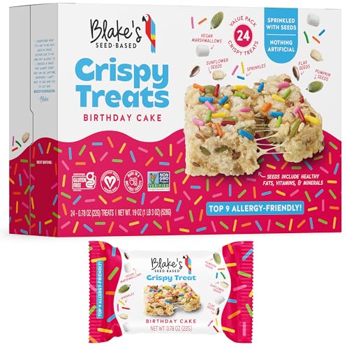 Blake’s Seed Based Crispy Treats – Birthday Cake (24 Count)