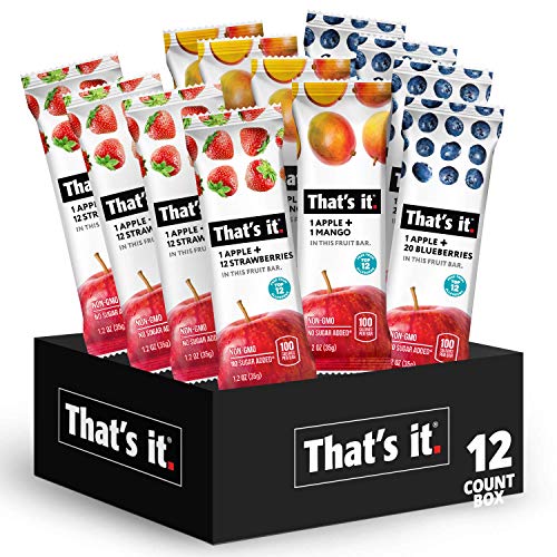 That's it. Variety Pack 100% Natural Real Fruit Bar (12 Pack)