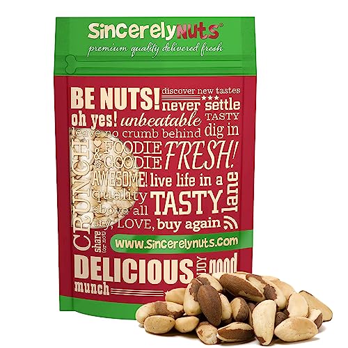 Sincerely Nuts Roasted and Salted Brazil Nuts, 5 lb