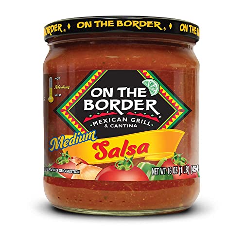 On The Border Salsa Original Medium 16 oz. Jar (4 Pack)