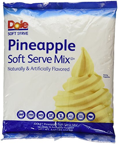 Dole Soft Serve Mix Pineapple, 4.40 lbs