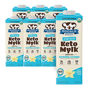 Mooala Organic Vanilla Crème Keto Mylk, 1L (Pack of 6)