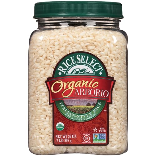 RiceSelect Organic Arborio Rice, 32-Ounce Jar