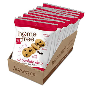 Homefree Mini Chocolate Chip Cookies, 1.1 oz (Pack of 10)