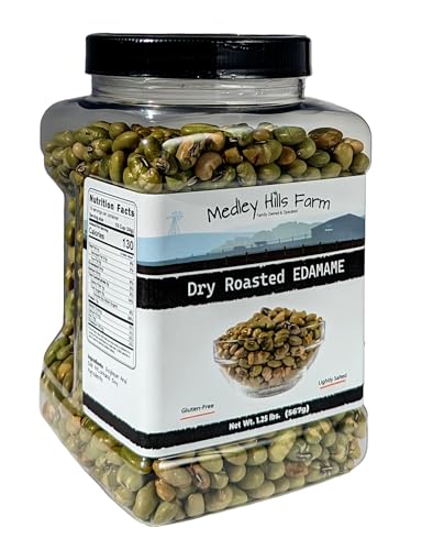 Dry Roasted Edamame by Medley hills farm 1.25 Lbs.