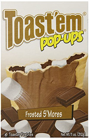 Toast'em Frosted Smores Pastry Tart, 11 Ounce