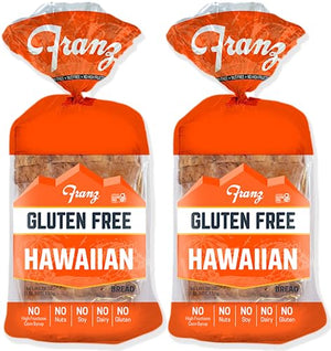 Franz Bakery Gluten Free Hawaiian Bread 2 Pack (2 x 18oz)