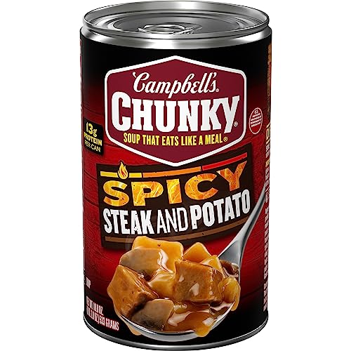 Campbell's Chunky Spicy Steak and Potato Soup, 18.8 oz