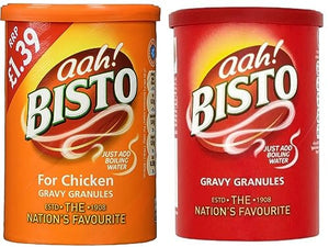 Bisto Beef and Chicken Gravy Granules, 190g Combo Pack