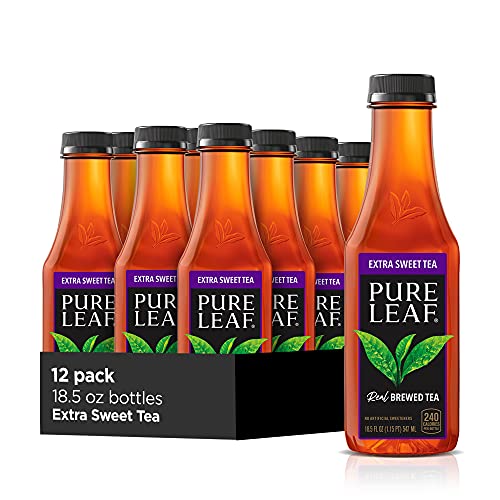 Pure Leaf Iced Real Brewed Black Tea, 18.5 Fl Oz (12 Pack)