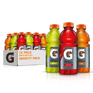 Gatorade Thirst Quencher Sports Drink, Variety Pack, 20oz (12 Pack)