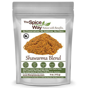 The Spice Way Shawarma Seasoning Blend, 4 oz