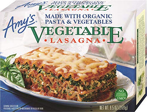 Amy's Frozen Vegetable Lasagna, 9.5 Oz