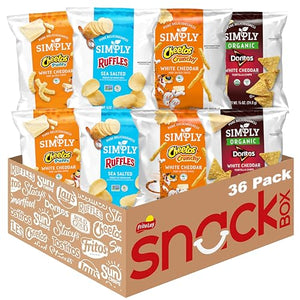 Simply Variety Pack Snacks, 0.875 Ounce, 36 Pack